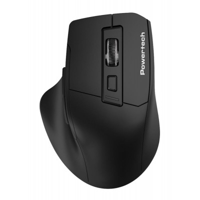 POWERTECH ασύρματο ποντίκι PT-1272, USB δέκτης, 1600DPI, μαύρο POWERTECH ασύρματο ποντίκι PT-1272, USB δέκτης, 1600DPI, μαύρο