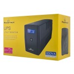 POWERTECH UPS Line Interactive PT-1295 με οθόνη, 850VA, 510W, 2x Schuko POWERTECH UPS Line Interactive PT-1295 με οθόνη, 850VA, 510W, 2x Schuko
