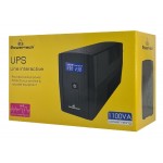 POWERTECH UPS Line Interactive PT-1296 με οθόνη, 1100VA, 660W, 2x Schuko POWERTECH UPS Line Interactive PT-1296 με οθόνη, 1100VA, 660W, 2x Schuko
