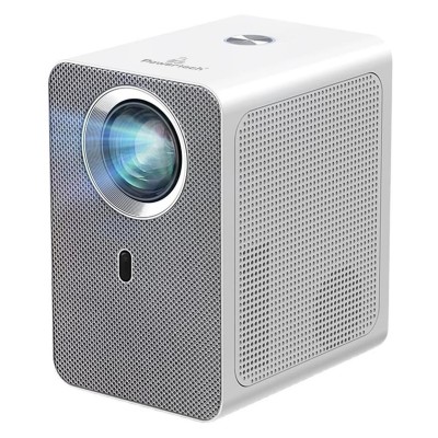 POWERTECH smart βιντεοπροβολέας PT-1306, 1080p, WiFi, 250 ANSI lumens, λευκός POWERTECH smart βιντεοπροβολέας PT-1306, 1080p, WiFi, 250 ANSI lumens, λευκός