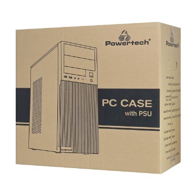 POWERTECH PC Case PT-1308 με 550W PSU, ATX, 330x175x405mm, μαύρο POWERTECH PC Case PT-1308 με 550W PSU, ATX, 330x175x405mm, μαύρο