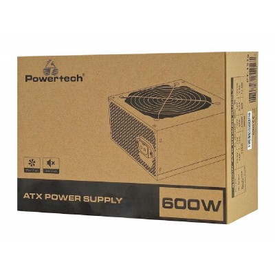 POWERTECH τροφοδοτικό PC PT-1310, 600W, ATX, 120mm Fan POWERTECH τροφοδοτικό PC PT-1310, 600W, ATX, 120mm Fan