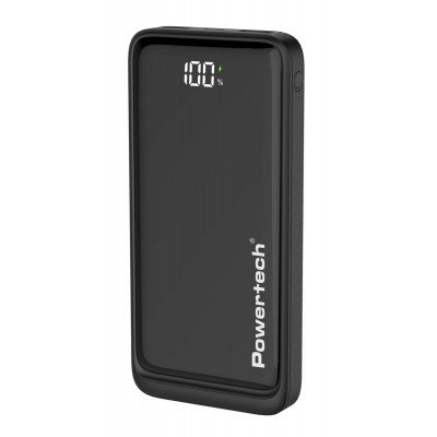 POWERTECH power bank PT-1326 με οθόνη, 10000mAh, 22.5W, μαύρο POWERTECH power bank PT-1326 με οθόνη, 10000mAh, 22.5W, μαύρο