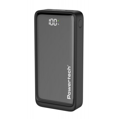 POWERTECH power bank PT-1327 με οθόνη, 20000mAh, 22.5W, μαύρο POWERTECH power bank PT-1327 με οθόνη, 20000mAh, 22.5W, μαύρο