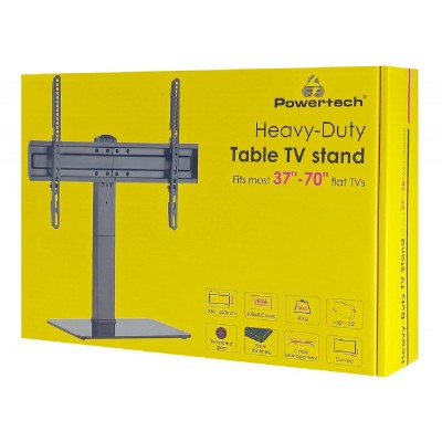 POWERTECH επιτραπέζια βάση PT-1328 για τηλεόραση 37-70", 40kg POWERTECH επιτραπέζια βάση PT-1328 για τηλεόραση 37-70", 40kg