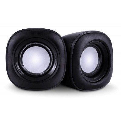 POWERTECH ηχεία Essential sound PT-844, 2x 3W, 3.5mm, μαύρα POWERTECH ηχεία Essential sound PT-844, 2x 3W, 3.5mm, μαύρα