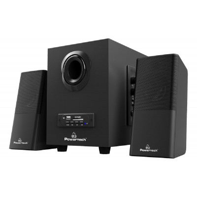 POWERTECH ηχεία Premium sound PT-846, 16W, USB/SD/FM/BT, remote, μαύρα POWERTECH ηχεία Premium sound PT-846, 16W, USB/SD/FM/BT, remote, μαύρα