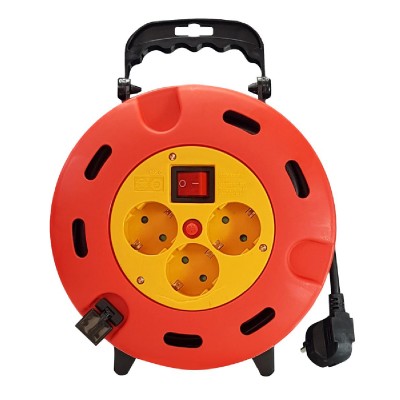 POWERTECH μπαλαντέζα κλειστού τύπου PT-896, 3x schuko, 16A, 5m POWERTECH μπαλαντέζα κλειστού τύπου PT-896, 3x schuko, 16A, 5m