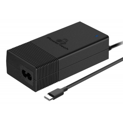 POWERTECH φορτιστής laptop PT-975, USB Type-C PD, universal, 65W, μαύρος POWERTECH φορτιστής laptop PT-975, USB Type-C PD, universal, 65W, μαύρος