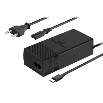 POWERTECH φορτιστής laptop PT-975, USB Type-C PD, universal, 65W, μαύρος POWERTECH φορτιστής laptop PT-975, USB Type-C PD, universal, 65W, μαύρος