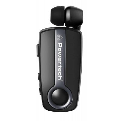 POWERTECH Bluetooth earphone Klipp 2 PT-998, multipoint, BT V5.1, γκρι POWERTECH Bluetooth earphone Klipp 2 PT-998, multipoint, BT V5.1, γκρι