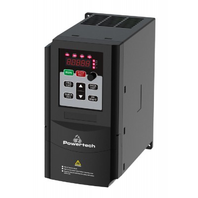 POWERTECH VFD ρυθμιστής στροφών PT-A37G-T43P3P, 3.7KW, 3Ph POWERTECH VFD ρυθμιστής στροφών PT-A37G-T43P3P, 3.7KW, 3Ph