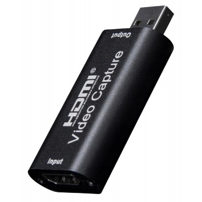 POWERTECH converter καταγραφής video PTH-047, HDMI σε USB, μαύρος POWERTECH converter καταγραφής video PTH-047, HDMI σε USB, μαύρος