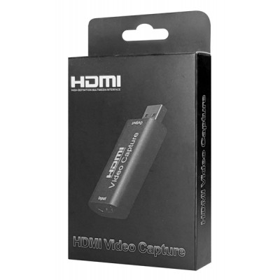 POWERTECH converter καταγραφής video PTH-047, HDMI σε USB, μαύρος POWERTECH converter καταγραφής video PTH-047, HDMI σε USB, μαύρος