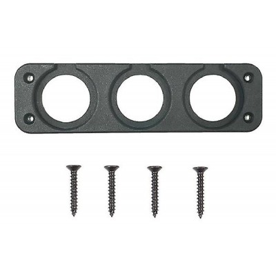 POWERTECH πάνελ πρίζας για σκάφη & οχήματα PTL-014, 3 θέσεις, 150x43mm POWERTECH πάνελ πρίζας για σκάφη & οχήματα PTL-014, 3 θέσεις, 150x43mm