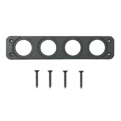 POWERTECH πάνελ πρίζας για σκάφη & οχήματα PTL-015, 4 θέσεις, 196x43mm POWERTECH πάνελ πρίζας για σκάφη & οχήματα PTL-015, 4 θέσεις, 196x43mm