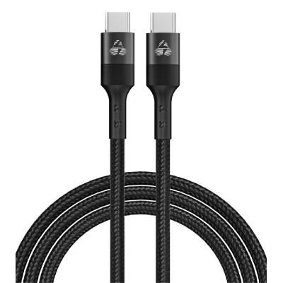 POWERTECH καλώδιο USB-C PTR-0131, PD 60W, copper, 60cm, μαύρο POWERTECH καλώδιο USB-C PTR-0131, PD 60W, copper, 60cm, μαύρο