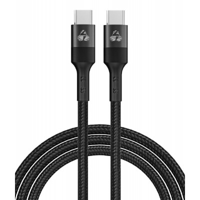POWERTECH καλώδιο USB-C PTR-0132, PD 100W, copper, 1m, μαύρο POWERTECH καλώδιο USB-C PTR-0132, PD 100W, copper, 1m, μαύρο