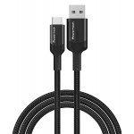 POWERTECH καλώδιο USB σε USB-C PTR-0134 PD 60W, 5Gbps, copper, 1m, μαύρο POWERTECH καλώδιο USB σε USB-C PTR-0134 PD 60W, 5Gbps, copper, 1m, μαύρο