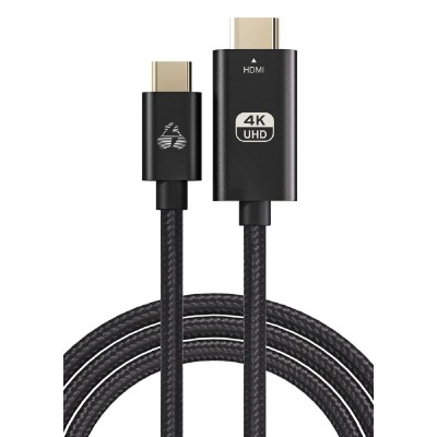 POWERTECH καλώδιο USB-C σε HDMI PTR-0137, 4K/60Hz, 10.2Gbit/s, 1m, μαύρο POWERTECH καλώδιο USB-C σε HDMI PTR-0137, 4K/60Hz, 10.2Gbit/s, 1m, μαύρο