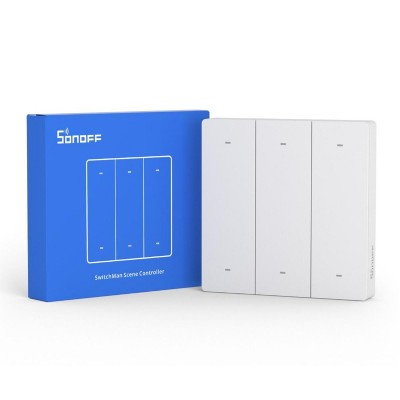 SONOFF smart διακόπτης R5W με 6x πλήκτρα, Wi-Fi, λευκός SONOFF smart διακόπτης R5W με 6x πλήκτρα, Wi-Fi, λευκός