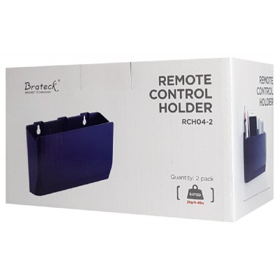 BRATECK βάση τηλεχειριστήριου RCH04-2, 193x50x111mm, μπλε, 2τμχ BRATECK βάση τηλεχειριστήριου RCH04-2, 193x50x111mm, μπλε, 2τμχ