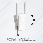 STRONG WiFi Extender REPEATERAX1800, WiFi 6, 1800Mbps STRONG WiFi Extender REPEATERAX1800, WiFi 6, 1800Mbps
