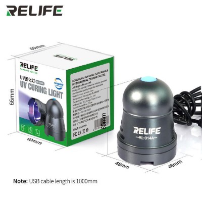 RELIFE UV λάμπα RL-014A για στέγνωμα κόλλας UV, USB, 10W RELIFE UV λάμπα RL-014A για στέγνωμα κόλλας UV, USB, 10W