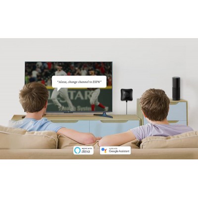 BROADLINK σύστημα τηλεχειρισμού ηλεκτρικών συσκευών RM4 Pro, IR/RF, WiFi BROADLINK σύστημα τηλεχειρισμού ηλεκτρικών συσκευών RM4 Pro, IR/RF, WiFi