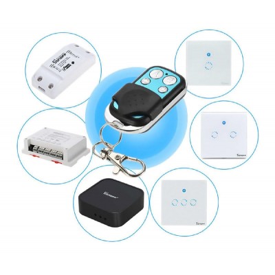 SONOFF remote controller RF 433MHz, 4-button SONOFF remote controller RF 433MHz, 4-button