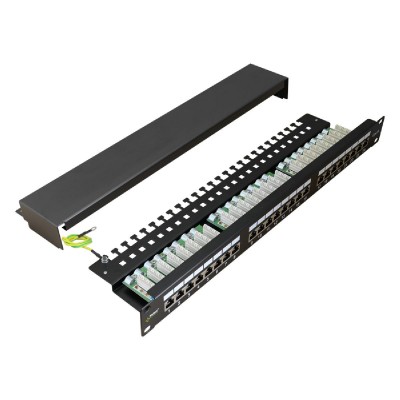 PULSAR patch panel για rack RP-F24V6, 24-port, FTP Cat 6, 1U PULSAR patch panel για rack RP-F24V6, 24-port, FTP Cat 6, 1U