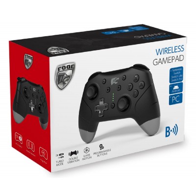 ROAR ασύρματο gamepad RR-0014 για Nintendo Switch, PC & Android, μαύρο ROAR ασύρματο gamepad RR-0014 για Nintendo Switch, PC & Android, μαύρο