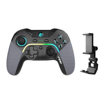 ROAR ασύρματο gamepad RR-0022, Switch/PC/iOS/Android, Bluetooth, μαύρο ROAR ασύρματο gamepad RR-0022, Switch/PC/iOS/Android, Bluetooth, μαύρο
