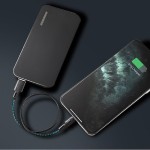 ROCKROSE καλώδιο USB σε Micro USB Beta AM Mini, 2.4A 12W, 30cm, μαύρο ROCKROSE καλώδιο USB σε Micro USB Beta AM Mini, 2.4A 12W, 30cm, μαύρο