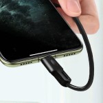 ROCKROSE καλώδιο USB σε Micro USB Beta AM Mini, 2.4A 12W, 30cm, μαύρο ROCKROSE καλώδιο USB σε Micro USB Beta AM Mini, 2.4A 12W, 30cm, μαύρο