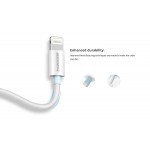 ROCKROSE καλώδιο USB σε Lightning Zeta AL, 2.4A 12W, 1m, λευκό ROCKROSE καλώδιο USB σε Lightning Zeta AL, 2.4A 12W, 1m, λευκό