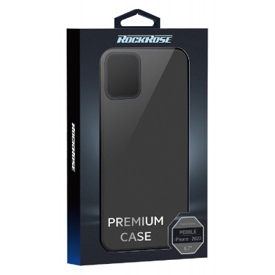 ROCKROSE θήκη Pebble για iPhone 12 mini, μαύρη ROCKROSE θήκη Pebble για iPhone 12 mini, μαύρη