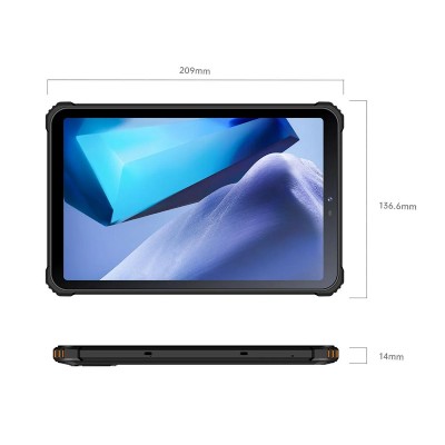 OUKITEL tablet RT3, 8", 4/64GB, 4G, 5150mAh, IP68/IP69K, μαύρο OUKITEL tablet RT3, 8", 4/64GB, 4G, 5150mAh, IP68/IP69K, μαύρο