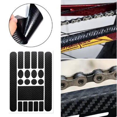 Προστατευτικά αυτοκόλλητα σκελετού ποδηλάτου RW39, μαύρα, 20τμχ Προστατευτικά αυτοκόλλητα σκελετού ποδηλάτου RW39, μαύρα, 20τμχ