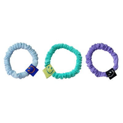 ROXXANI λαστιχάκια μαλλιών HUH-0002, διάφορα χρώματα, 3τμχ ROXXANI λαστιχάκια μαλλιών HUH-0002, διάφορα χρώματα, 3τμχ