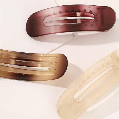 ROXXANI κλιπ μαλλιών RXN-0013, καφέ, 11cm, 2τμχ ROXXANI κλιπ μαλλιών RXN-0013, καφέ, 11cm, 2τμχ