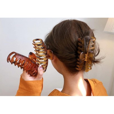 ROXXANI κλιπ μαλλιών RXN-0014, καφέ, 11cm, 2τμχ ROXXANI κλιπ μαλλιών RXN-0014, καφέ, 11cm, 2τμχ