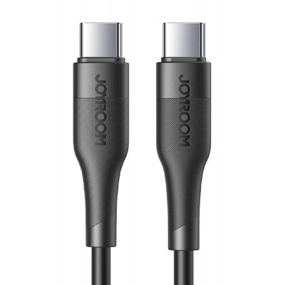 JOYROOM καλώδιο USB-C S-1230M3, 60PD, 1.2m, μαύρο JOYROOM καλώδιο USB-C S-1230M3, 60PD, 1.2m, μαύρο