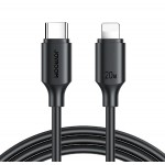 JOYROOM καλώδιο USB-C σε Lightning S-CL020A9, 20W, 1m, μαύρο