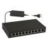 PULSAR PoE Ethernet Switch S108-90W, 10x ports 10/100Mb/s