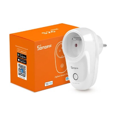 SONOFF smart αντάπτορας ρεύματος S26R2ZBTPF μονός, ZigBee, 4000W, λευκός SONOFF smart αντάπτορας ρεύματος S26R2ZBTPF μονός, ZigBee, 4000W, λευκός