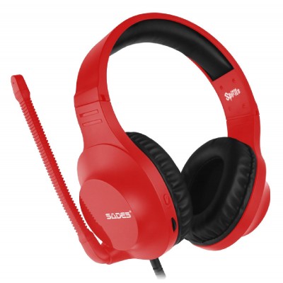 SADES Gaming Headset Spirits SA-721, multiplatform, 3.5mm, κόκκινο SADES Gaming Headset Spirits SA-721, multiplatform, 3.5mm, κόκκινο