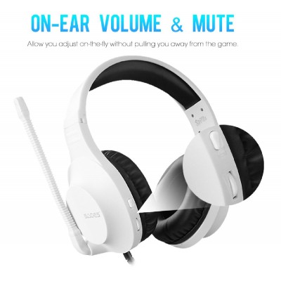 SADES Gaming Headset Spirits SA-721, multiplatform, 3.5mm, λευκό SADES Gaming Headset Spirits SA-721, multiplatform, 3.5mm, λευκό