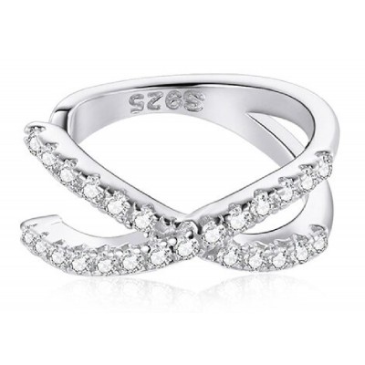 BAMOER σκουλαρίκι cuff SCE997-A με κυβική ζιρκόνια, ασήμι 925, ασημί BAMOER σκουλαρίκι cuff SCE997-A με κυβική ζιρκόνια, ασήμι 925, ασημί