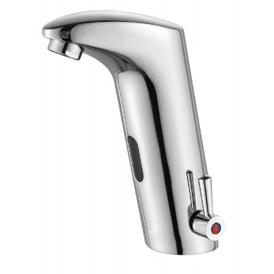 BRUNO αναμεικτική μπαταρία μπάνιου SF11003HCP-A με αισθητήρα, ασημί BRUNO αναμεικτική μπαταρία μπάνιου SF11003HCP-A με αισθητήρα, ασημί